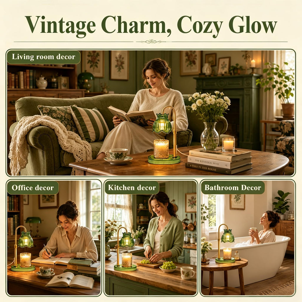 Candle Warmer Lamp with Timer Dimmer R530