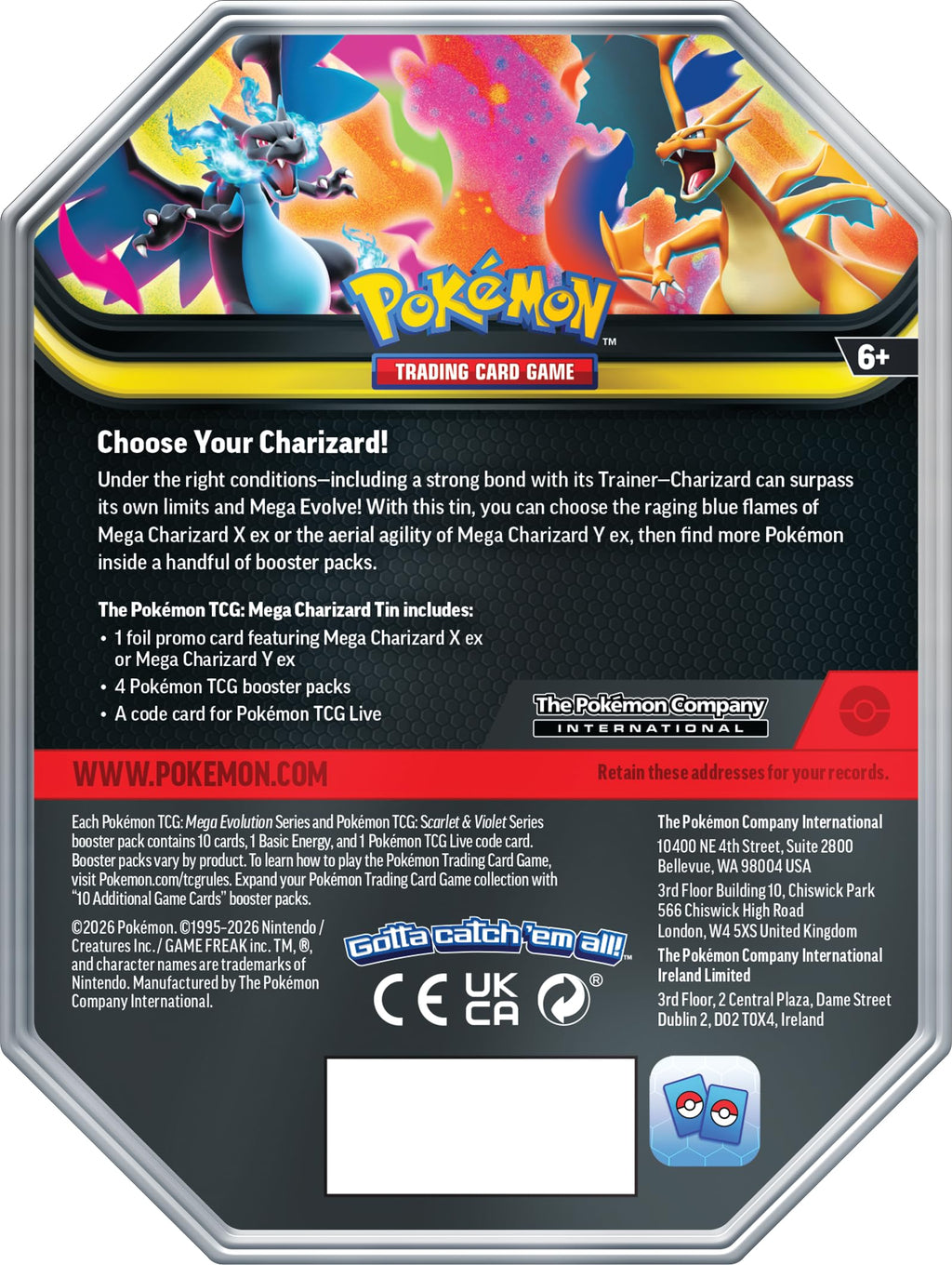 Pokémon TCG Tin Q9974