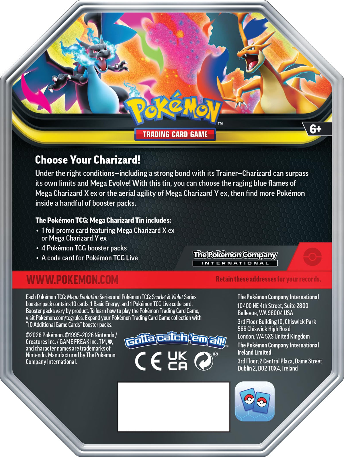 Pokémon TCG Tin Q9974