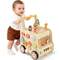 Wooden Activity Cube Push Walker B70685