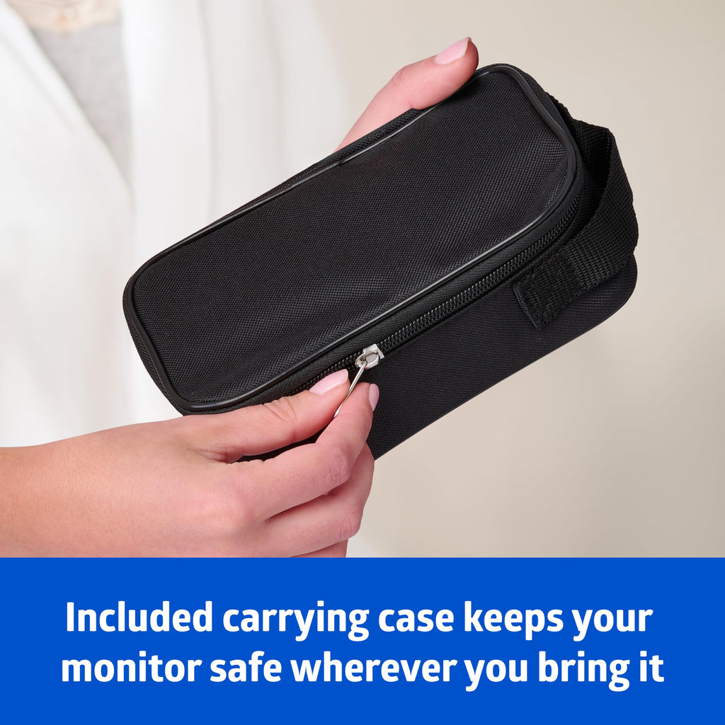 Bluetooth Blood Pressure Monitor with Upper Arm Cuff and Carrying Case H8600