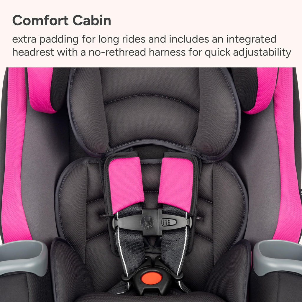 Pink Convertible Car Seat E3325