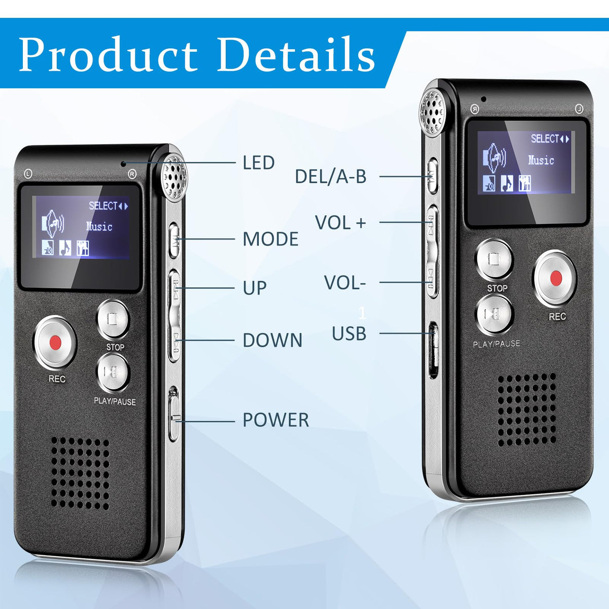 Black EVP Recorder Ghost Hunting Kit M357144