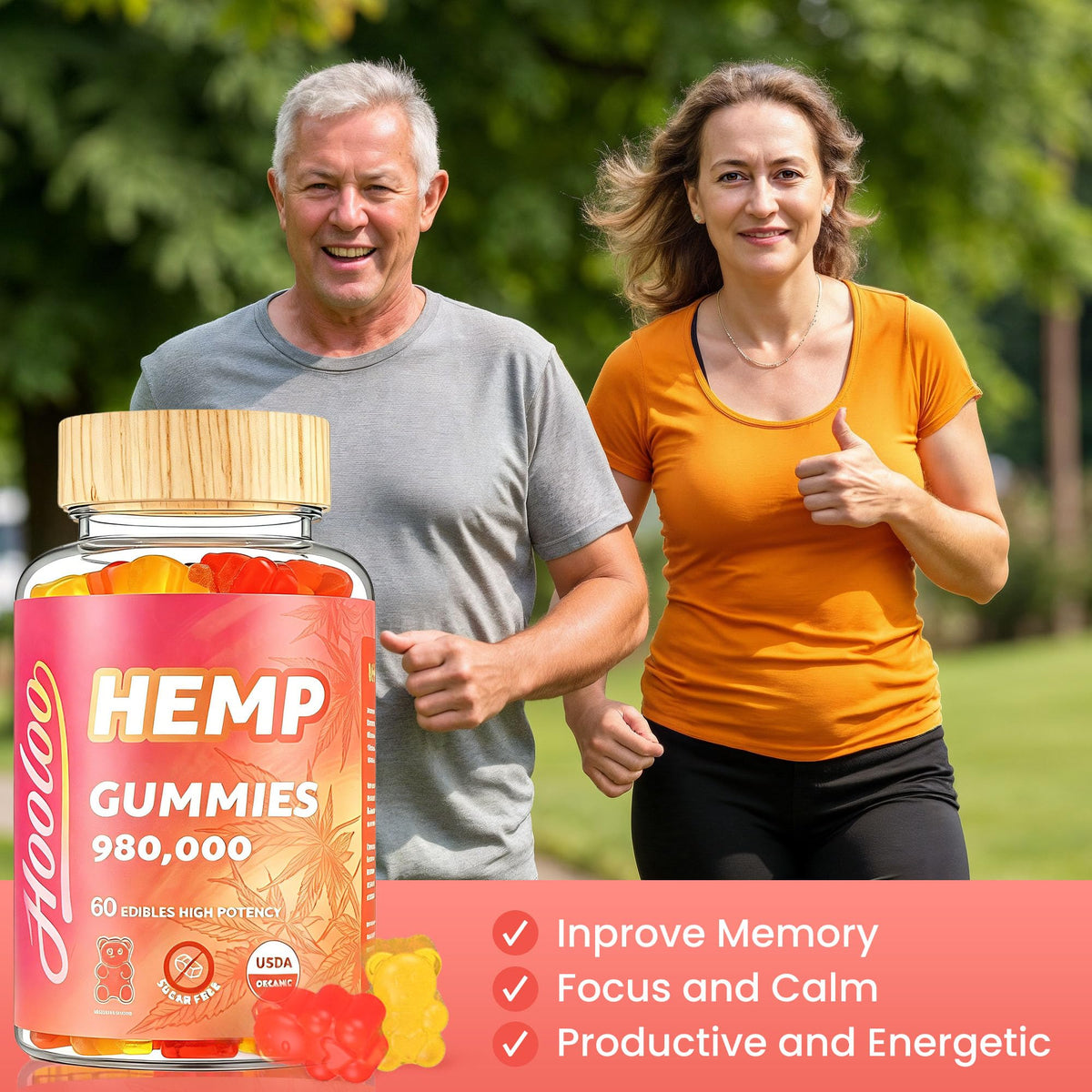 Sugar Free Hemp Gummies N378377