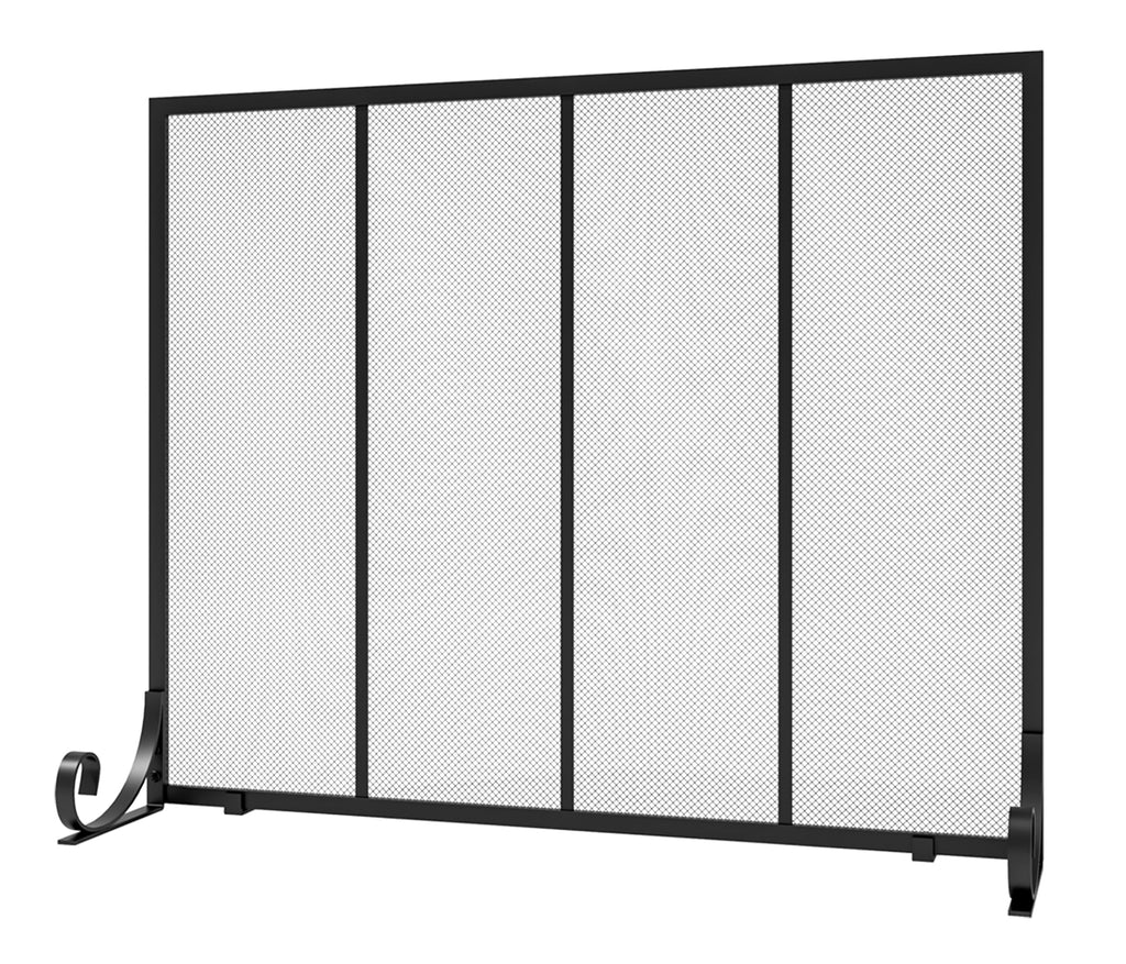 Wrought Iron Fireplace Screen C8860