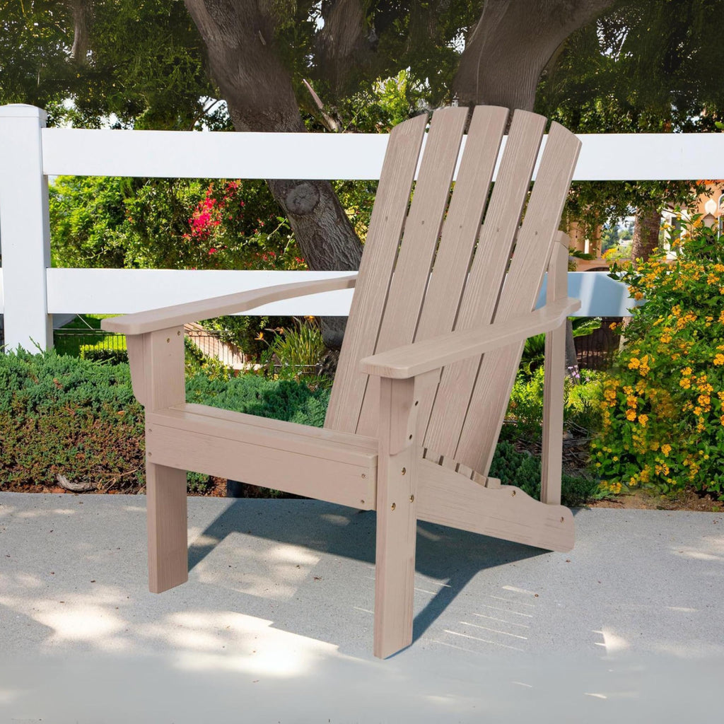 Wooden Adirondack Chair K26386